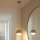 Brilagi - Κρεμαστό φωτιστικό με καλώδιο COSMO 1xE27/60W/230V Ø 18 cm μπεζ/χρυσό