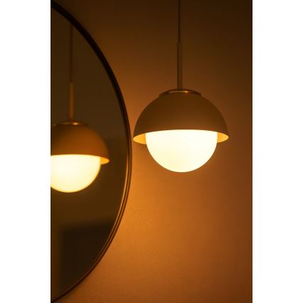 Brilagi - Κρεμαστό φωτιστικό με καλώδιο COSMO 1xE27/60W/230V Ø 18 cm μπεζ/χρυσό