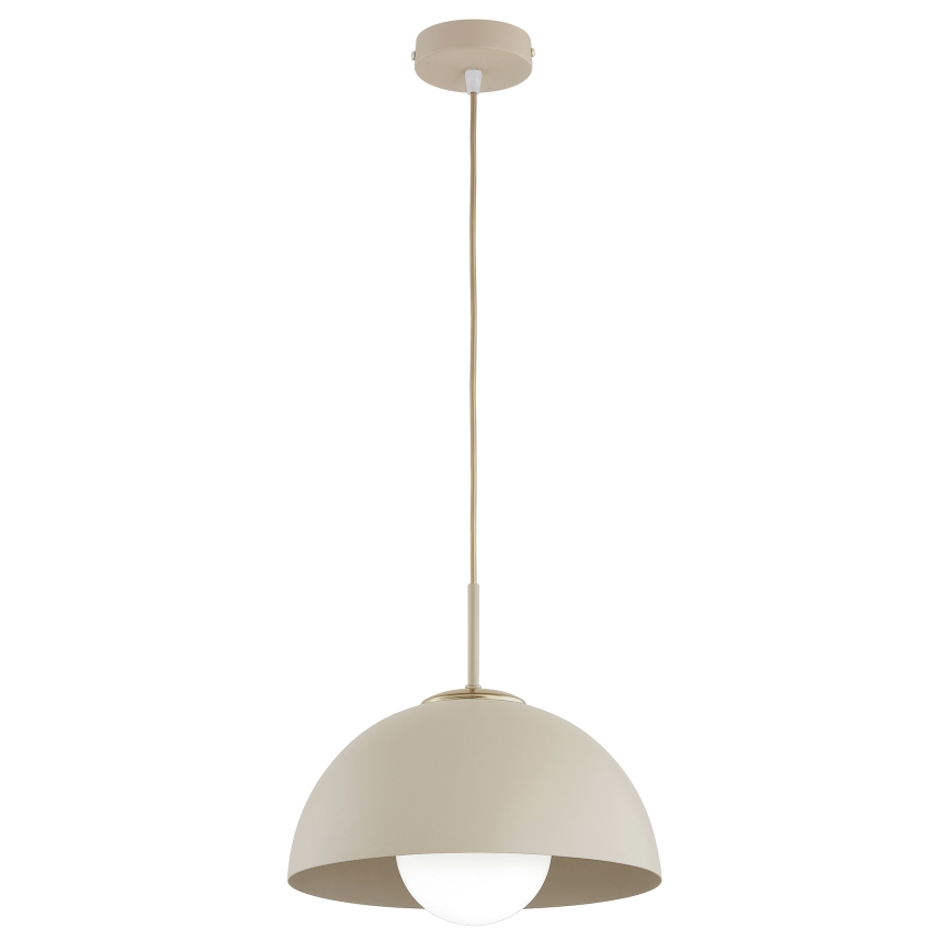 Brilagi - Κρεμαστό φωτιστικό με καλώδιο COSMO 1xE27/60W/230V διάμ. 30 εκ. μπεζ/χρυσό