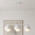BRILAGI - Κρεμαστό φωτιστικό με καλώδιο COSMO 3xE27/60W/230V λευκό/χρυσό