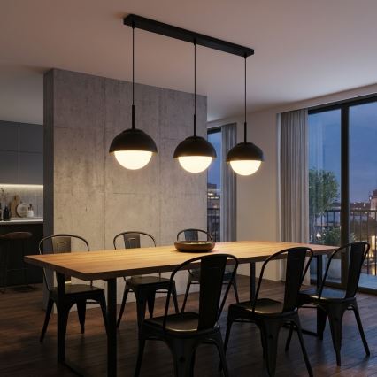 BRILAGI - Κρεμαστό φωτιστικό με καλώδιο COSMO 3xE27/60W/230V μαύρο