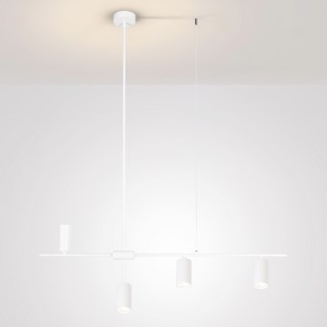 Brilagi - Κρεμαστό φωτιστικό με καλώδιο CRANE 4xGU10/30W/230V λευκό