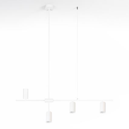 Brilagi - Κρεμαστό φωτιστικό με καλώδιο CRANE 4xGU10/30W/230V λευκό