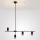 Brilagi - Κρεμαστό φωτιστικό με καλώδιο CRANE 4xGU10/30W/230V μαύρο