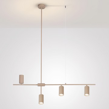 Brilagi - Κρεμαστό φωτιστικό με καλώδιο CRANE 4xGU10/30W/230V μπεζ