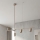 Brilagi - Κρεμαστό φωτιστικό με καλώδιο CRANE 4xGU10/30W/230V μπεζ