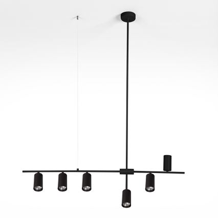 Brilagi - Κρεμαστό φωτιστικό με καλώδιο CRANE 6xGU10/30W/230V μαύρο