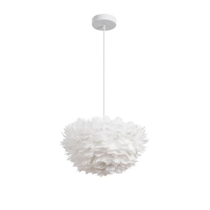 Brilagi - Κρεμαστό φωτιστικό με καλώδιο FEATHER 3xE27/40W/230V, Ø 40 cm, λευκό