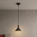 BRILAGI - Κρεμαστό φωτιστικό με καλώδιο FORGE 1xE27/60W/230V Ø 22 cm καφέ