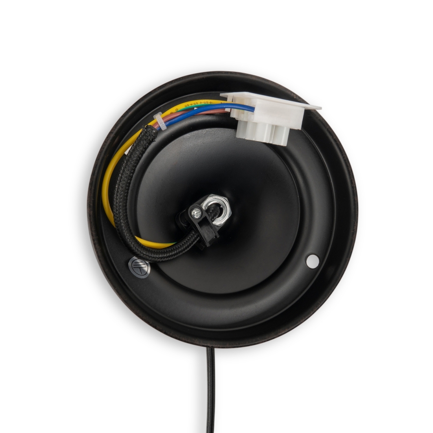 BRILAGI - Κρεμαστό φωτιστικό με καλώδιο FORGE 1xE27/60W/230V Ø 22 cm καφέ
