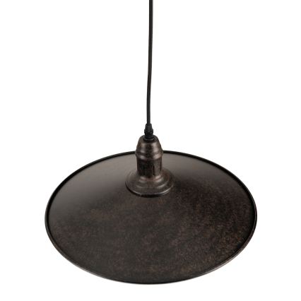 BRILAGI - Κρεμαστό φωτιστικό με καλώδιο FORGE 1xE27/60W/230V Ø 36 cm καφέ