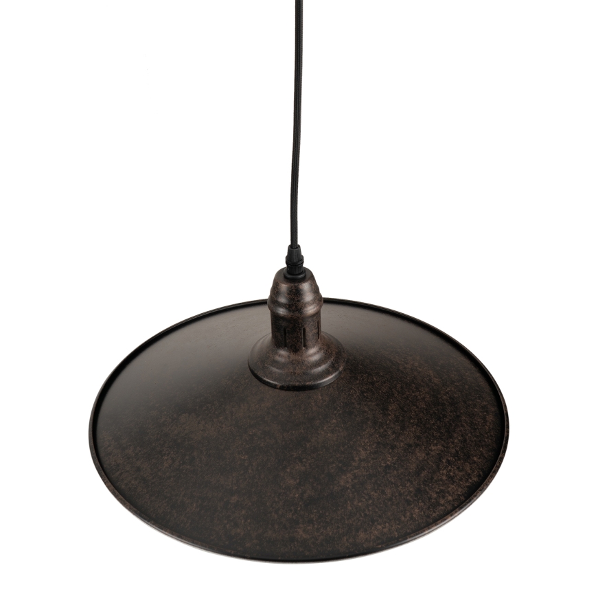 BRILAGI - Κρεμαστό φωτιστικό με καλώδιο FORGE 1xE27/60W/230V Ø 36 cm καφέ