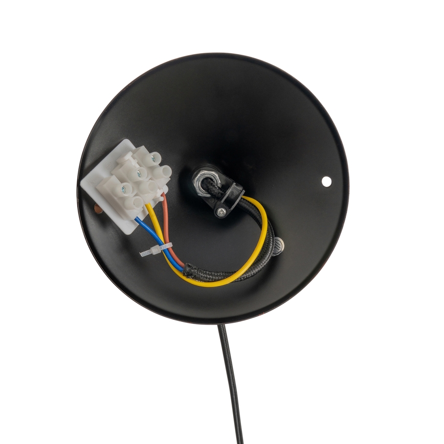 BRILAGI - Κρεμαστό φωτιστικό με καλώδιο FORGE 1xE27/60W/230V Ø 36 cm καφέ
