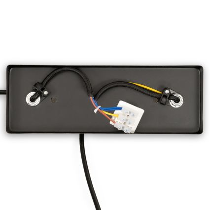 BRILAGI - Κρεμαστό φωτιστικό με καλώδιο FORGE 2xE27/60W/230V καφέ