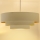 Brilagi - Κρεμαστό φωτιστικό με καλώδιο LUNETA 3xE27/60W/230V Ø 80 cm εκρού/χρυσό