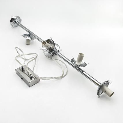 Brilagi - Κρεμαστό φωτιστικό με καλώδιο MALONY 6xE14/20W/230V γυαλιστερό χρώμιο