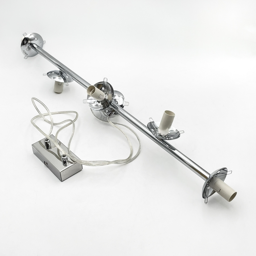 Brilagi - Κρεμαστό φωτιστικό με καλώδιο MALONY 6xE14/20W/230V γυαλιστερό χρώμιο