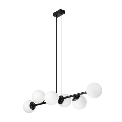 Brilagi - Κρεμαστό φωτιστικό με καλώδιο MALONY 6xE14/20W/230V μαύρο