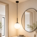 Brilagi - Κρεμαστό φωτιστικό με καλώδιο MILO 1xE27/60W/230V μαύρο