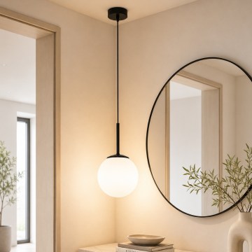 Brilagi - Κρεμαστό φωτιστικό με καλώδιο MILO 1xE27/60W/230V μαύρο
