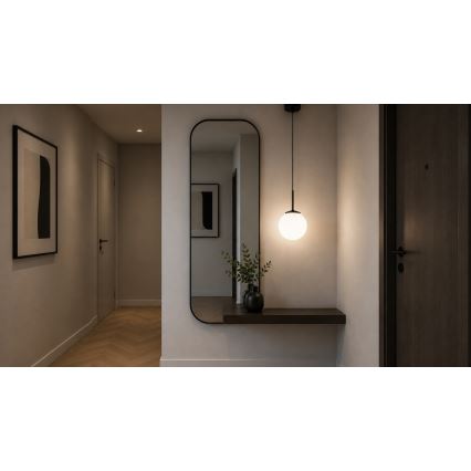 Brilagi - Κρεμαστό φωτιστικό με καλώδιο MILO 1xE27/60W/230V μαύρο