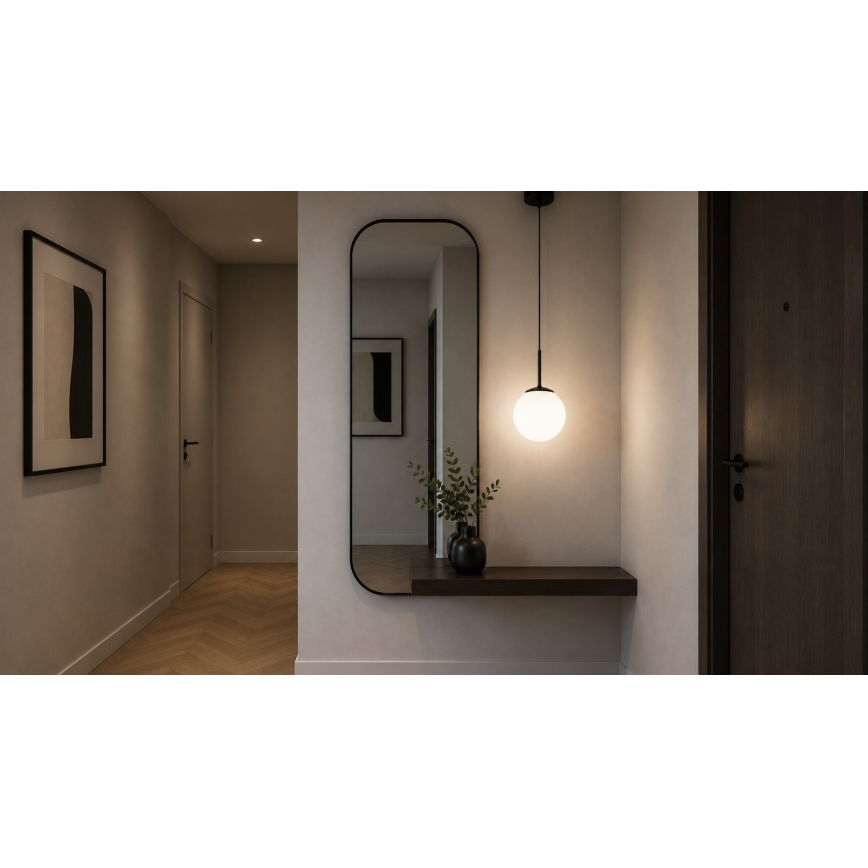 Brilagi - Κρεμαστό φωτιστικό με καλώδιο MILO 1xE27/60W/230V μαύρο