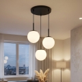 Brilagi - Κρεμαστό φωτιστικό με καλώδιο MILO 3xE27/60W/230V μαύρο