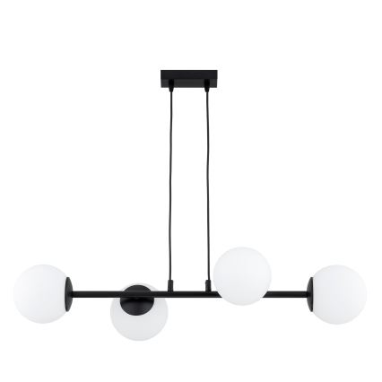 Brilagi - Κρεμαστό φωτιστικό με καλώδιο MILO 4xE27/60W/230V μαύρο