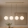 Brilagi - Κρεμαστό φωτιστικό με καλώδιο MILO 4xE27/60W/230V μπεζ/χρυσό