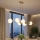 Brilagi - Κρεμαστό φωτιστικό με καλώδιο MILO ECRU 6xE27/60W/230V μπεζ/χρυσό