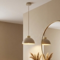 BRILAGI - Κρεμαστό φωτιστικό με καλώδιο MOON 1xE27/60W/230V Ø 18 εκ. μπεζ/χρυσό