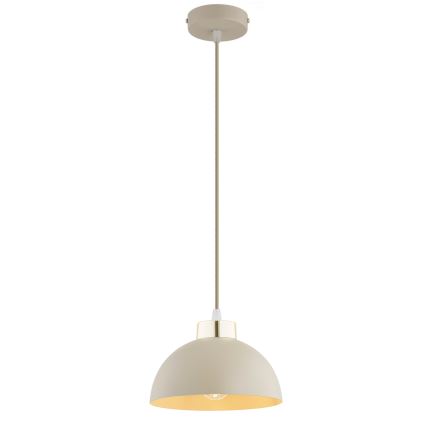 Brilagi - Κρεμαστό φωτιστικό με καλώδιο MOON 1xE27/60W/230V Ø 18 εκ. μπεζ/χρυσό