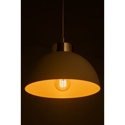 Brilagi - Κρεμαστό φωτιστικό με καλώδιο MOON 1xE27/60W/230V Ø 18 εκ. μπεζ/χρυσό