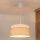 Brilagi - Κρεμαστό φωτιστικό με καλώδιο PADOVA, 1xE27/60W/230V, Ø 40 cm, εκρού