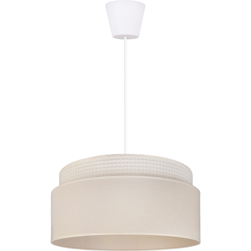 Brilagi - Κρεμαστό φωτιστικό με καλώδιο PADOVA, 1xE27/60W/230V, Ø 40 cm, εκρού