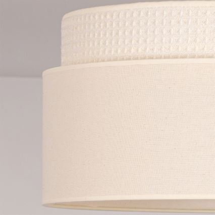 Brilagi - Κρεμαστό φωτιστικό με καλώδιο PADOVA, 1xE27/60W/230V, Ø 40 cm, εκρού