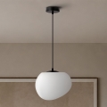 BRILAGI - Κρεμαστό φωτιστικό με καλώδιο PEBBLES 1xE27/40W/230V Ø 25 cm μαύρο