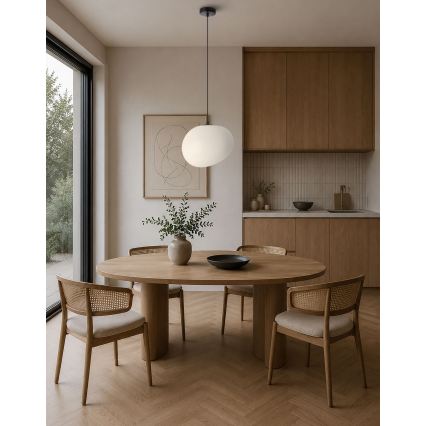 BRILAGI - Κρεμαστό φωτιστικό με καλώδιο PEBBLES 1xE27/40W/230V Ø 30 cm μαύρο