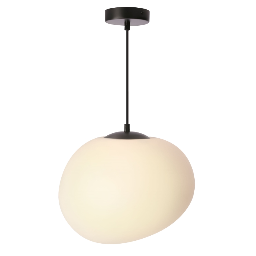 BRILAGI - Κρεμαστό φωτιστικό με καλώδιο PEBBLES 1xE27/40W/230V Ø 30 cm μαύρο
