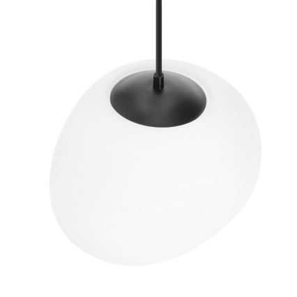 BRILAGI - Κρεμαστό φωτιστικό με καλώδιο PEBBLES 1xE27/40W/230V Ø 30 cm μαύρο