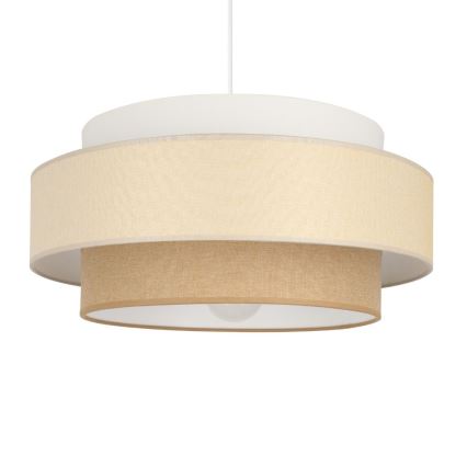 Brilagi - Κρεμαστό φωτιστικό με καλώδιο RESNA 1xE27/60W/230V διάμ. 40 cm κρεμ/μπεζ