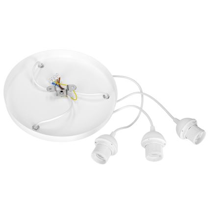 Brilagi - Κρεμαστό φωτιστικό με καλώδιο RESNA 3xE27/60W/230V Ø 45 εκ. μπεζ/μαύρο