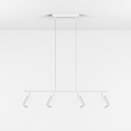 Brilagi - Κρεμαστό φωτιστικό με καλώδιο SELE 4xGU10/30W/230V λευκό