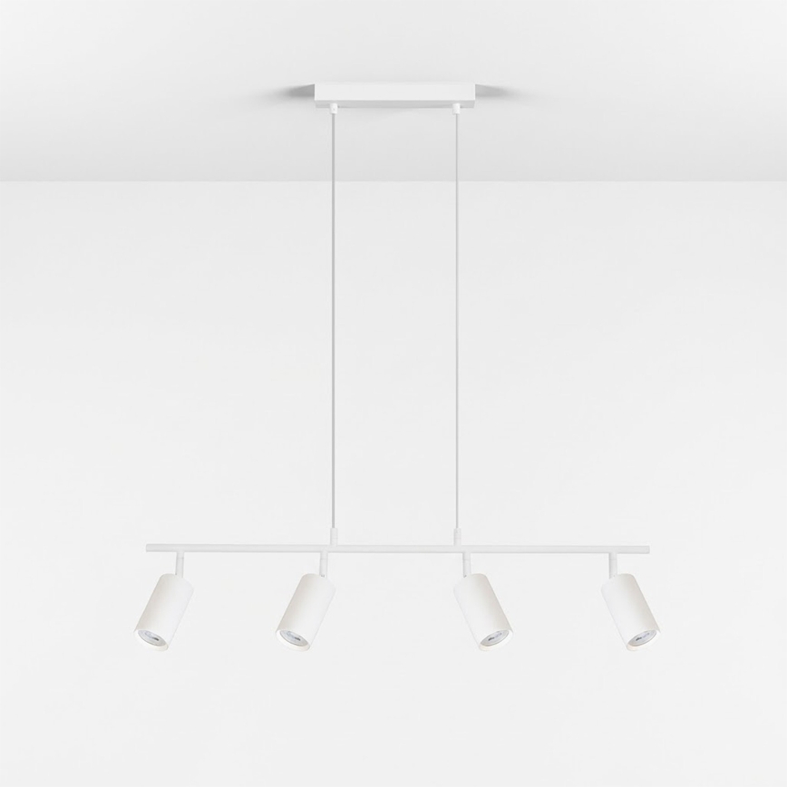 Brilagi - Κρεμαστό φωτιστικό με καλώδιο SELE 4xGU10/30W/230V λευκό