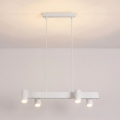Brilagi - Κρεμαστό φωτιστικό με καλώδιο SELE 4xGU10/30W/230V λευκό