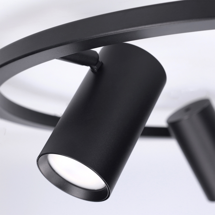 BRILAGI - Κρεμαστό φωτιστικό με καλώδιο SELE 4xGU10/30W/230V μαύρο