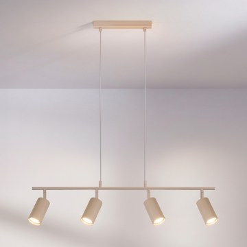 Brilagi - Κρεμαστό φωτιστικό με καλώδιο SELE 4xGU10/30W/230V μπεζ