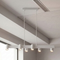 Brilagi - Κρεμαστό φωτιστικό με καλώδιο SELE 6xGU10/30W/230V λευκό