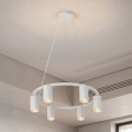 Brilagi - Κρεμαστό φωτιστικό με καλώδιο SELE 6xGU10/30W/230V λευκό