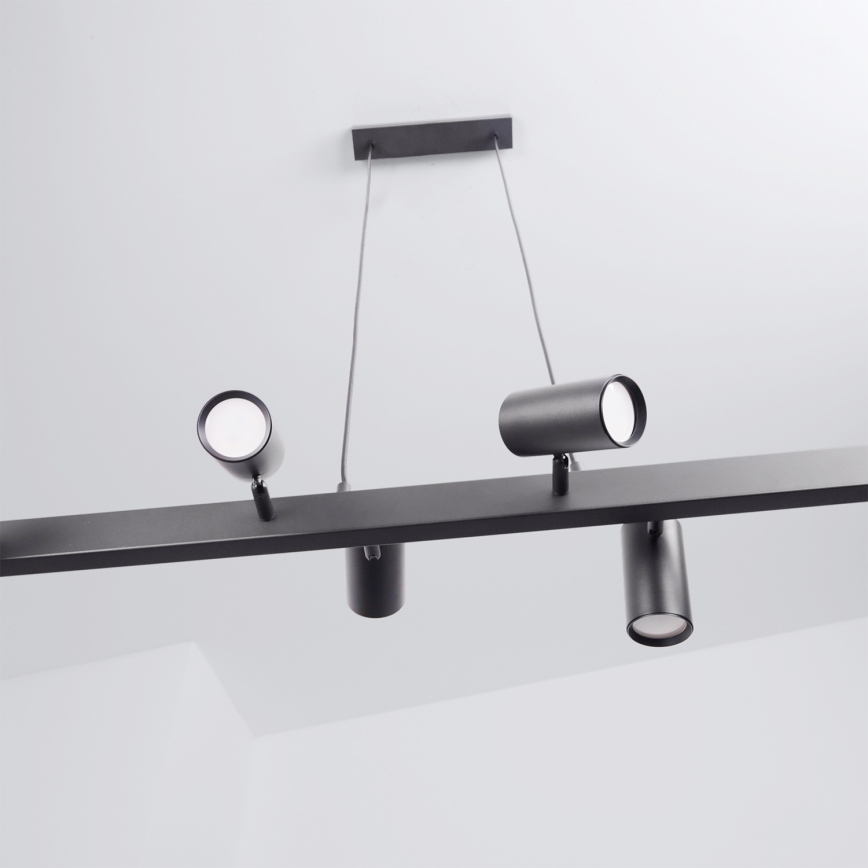Brilagi - Κρεμαστό φωτιστικό με καλώδιο SELE 6xGU10/30W/230V μαύρο